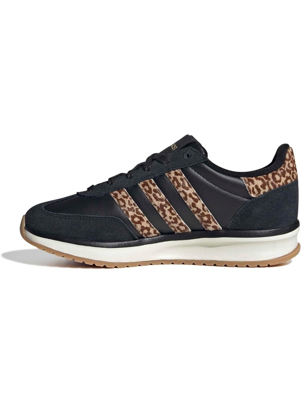 adidas Women's Run 70s 2.0 Shoe w dyed cow fur animal print stripes